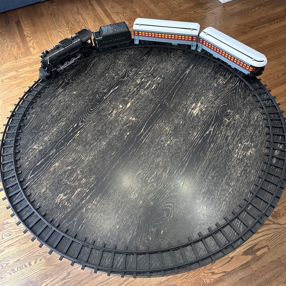 Lionel Polar Express Battery Train Set 711803 w/Tracks‎ Box Lights Tested